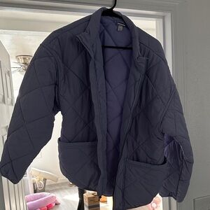 All in Motion Women's Quilted Puffer Jacket - Purple